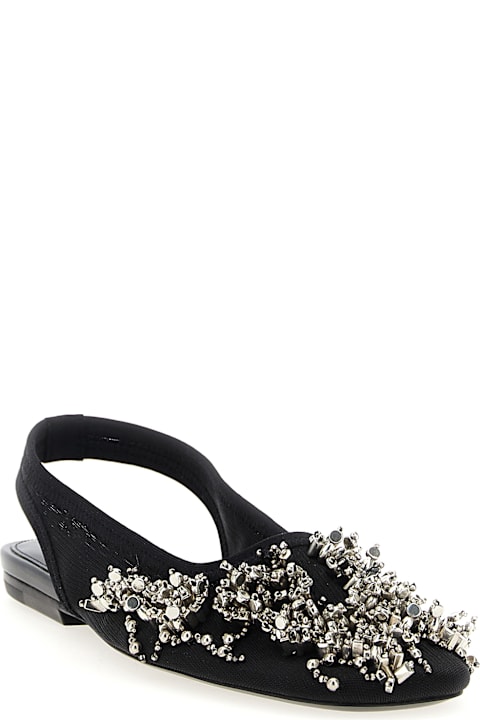 Dries Van Noten for Women Dries Van Noten 'embroidered' Slingback