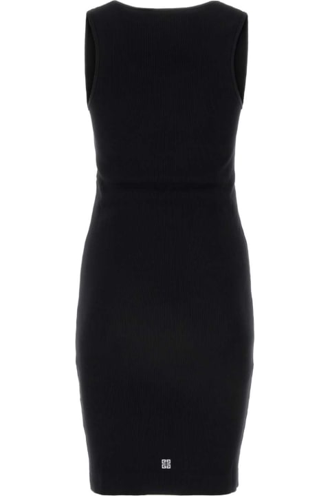 Clothing for Women Givenchy Black Stretch Cotton Mini Dress