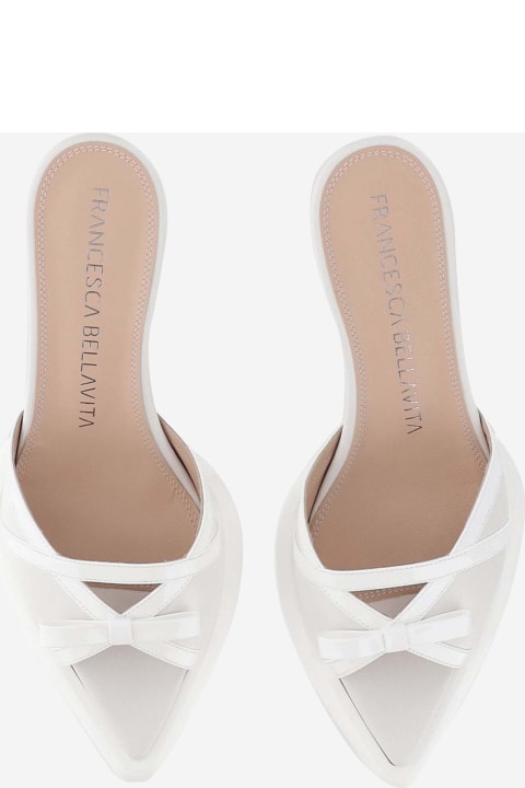 Francesca Bellavita Sandals for Women Francesca Bellavita Exstasy Leather Mules