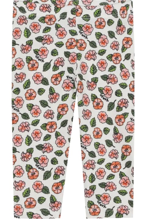 Bottoms for Baby Girls Kenzo Leggings With Print