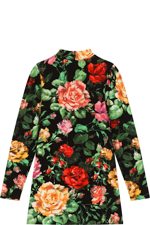 Dresses for Girls Dolce & Gabbana Abito A Fiori