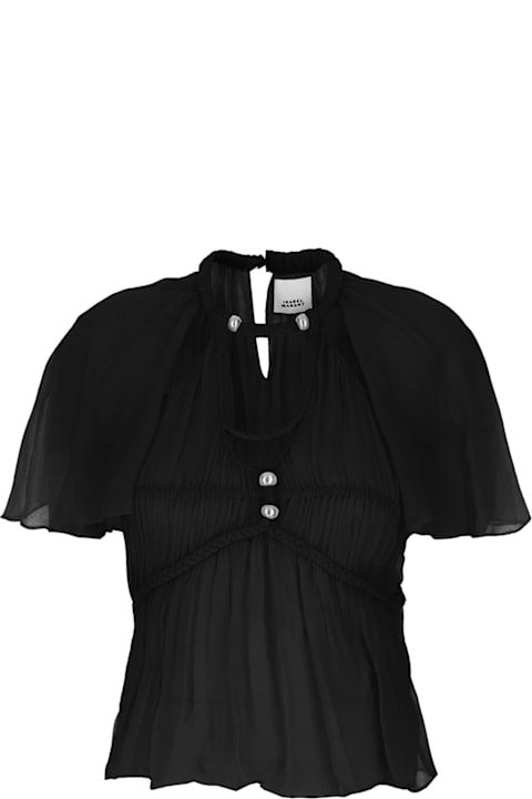 Isabel Marant for Women Isabel Marant Black Silk Blouse