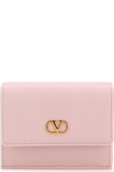 Valentino Garavani Pink Leather Wallet