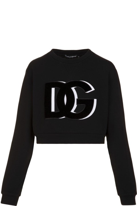 Dolce & Gabbana Clothing for Women Dolce & Gabbana Dg Logo Sweater