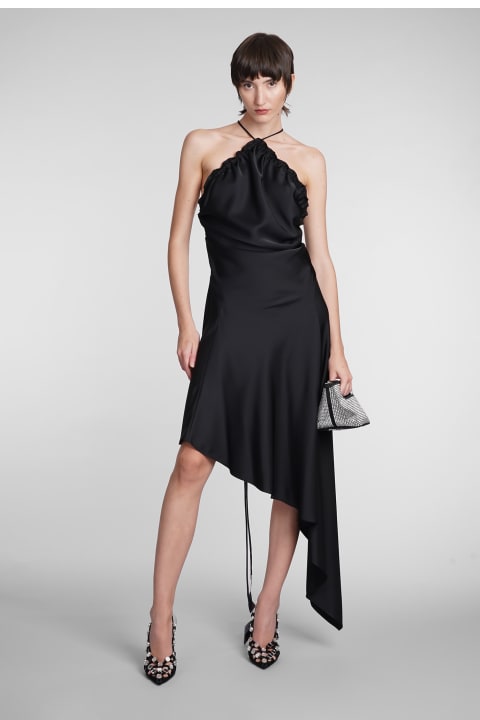 Fashion for Women The Attico Dress In Black Satin
