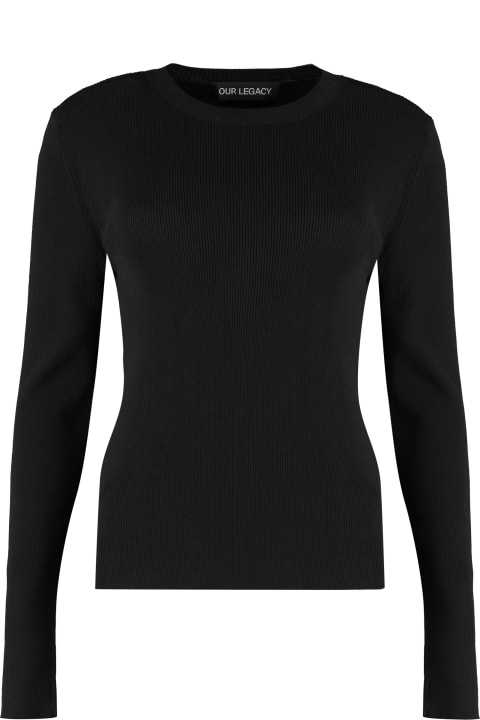 Our Legacy Sweaters for Women Our Legacy Compact Long Sleeve T-shirt