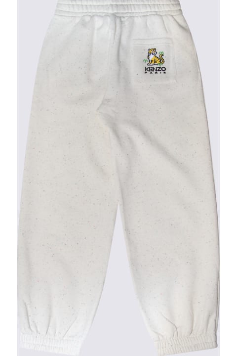 Bottoms for Boys Kenzo Wicker Cotton Blend Track Pants
