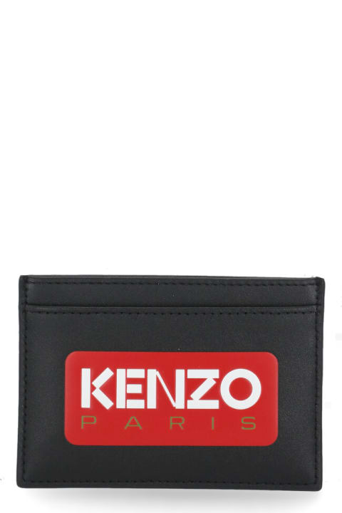Kenzo Wallets for Women Kenzo Logo Cards Holder