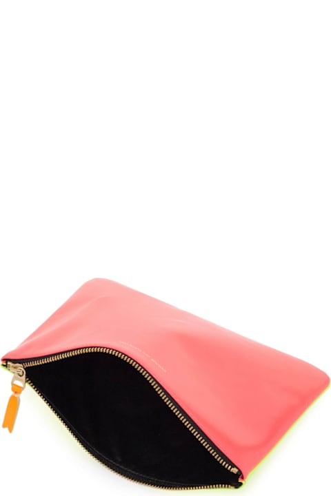 Fashion for Women Comme des Garçons Wallet Super Fluo Pouch