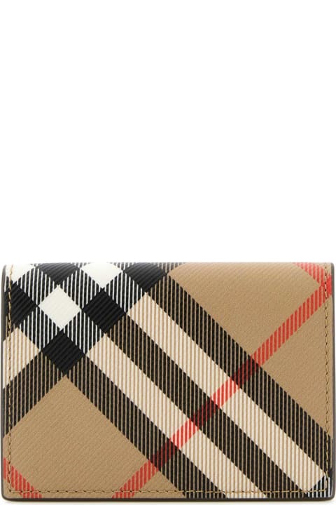 Burberry Printed E-canvas Card Holder | italist