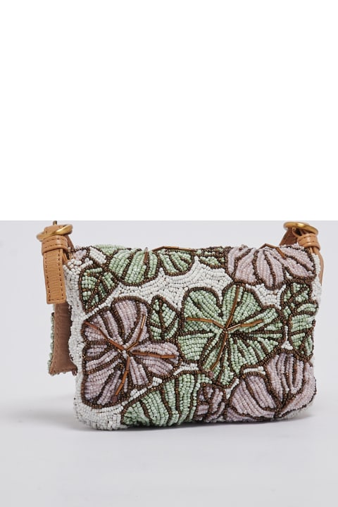 Malìparmi Bags for Women Malìparmi Minimal Flower Clutch
