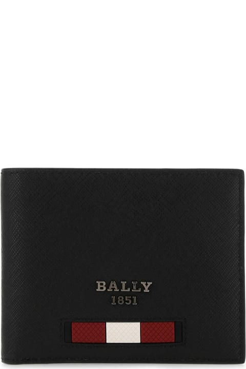 Bally for Men Bally Black Leather Bevye Wallet