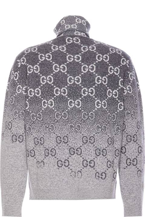 Fashion for Men Gucci Gg Degrade' Wool Jacquard Sweater