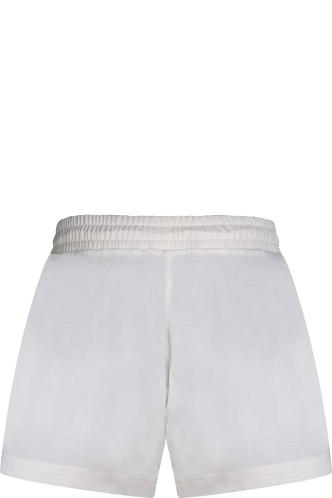 ウィメンズ Monclerのパンツ＆ショーツ Moncler White Shorts