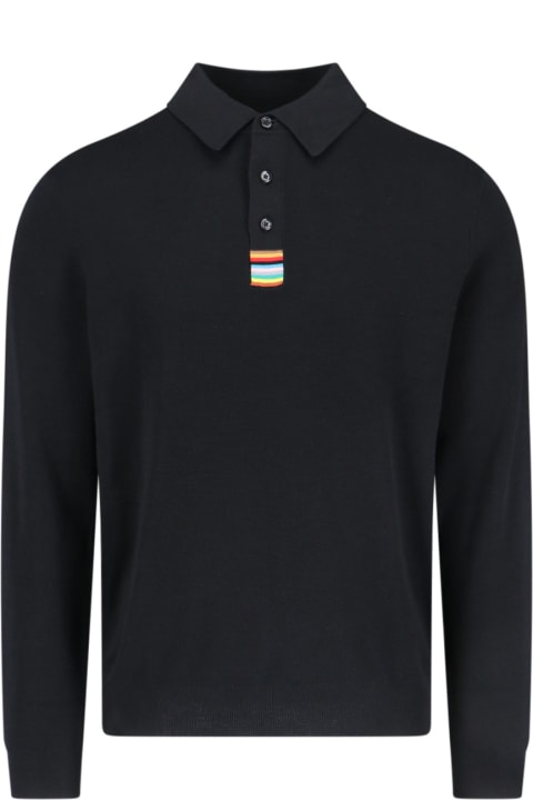 Paul Smith سترات لـ القسم الرجالي Paul Smith Polo Sweater