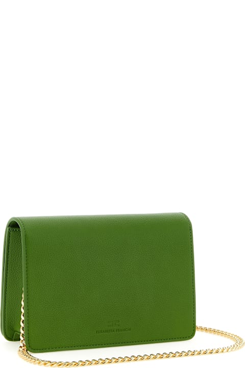 Elisabetta Franchi Bags for Women Elisabetta Franchi Logo Shoulder Strap
