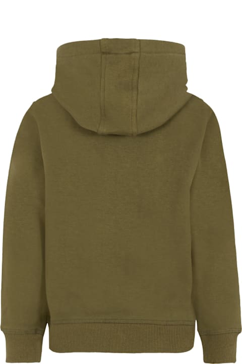 Homeware Hugo Boss Green Sweatshirt For Boy With Logo