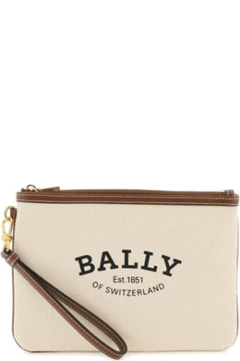 Clutches for Women Bally Canvas Clutch