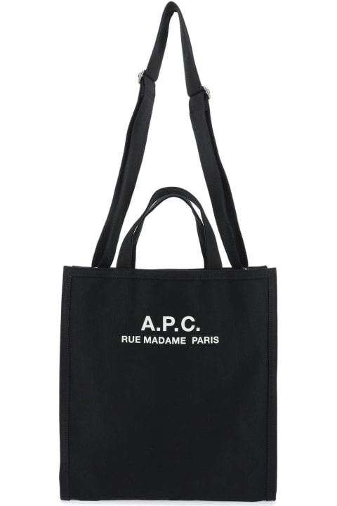 メンズ A.P.C.のトートバッグ A.P.C. Recuperation Canvas Shopping Bag