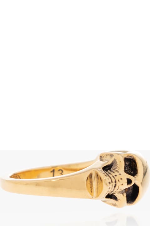 Jewelry for Women Alexander McQueen The Side Skull Ring
