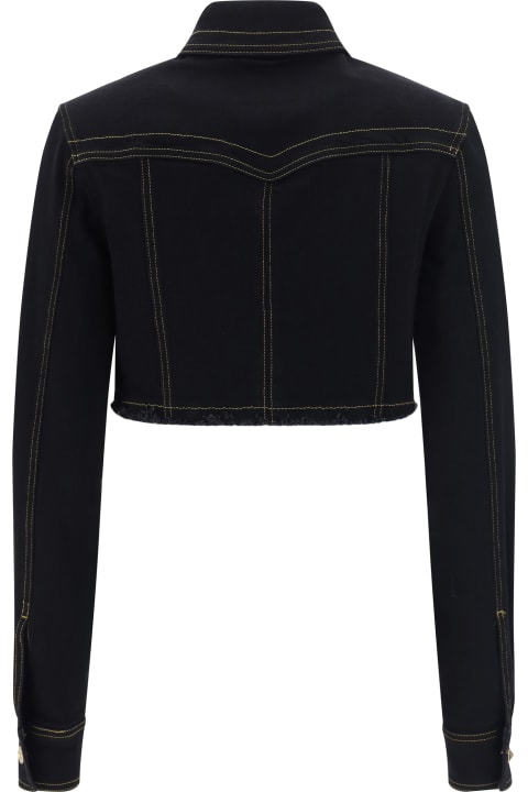 Versace Jeans Couture Coats & Jackets for Women Versace Jeans Couture Crop Shirt
