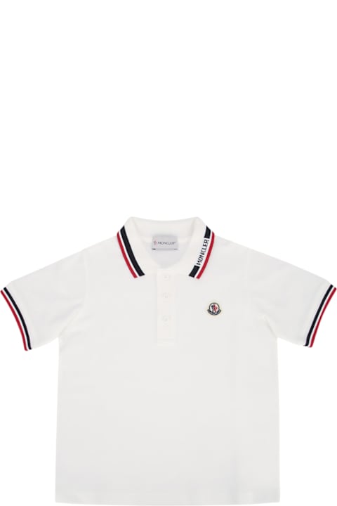 Moncler for Kids Moncler Ss Polo