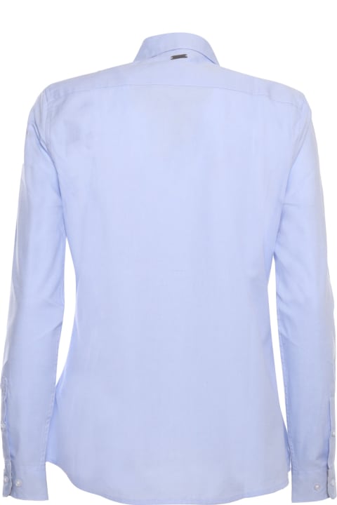 Barbour Topwear for Women Barbour Light Blue Shirt