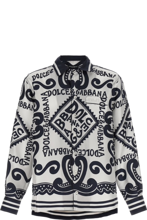 Dolce & Gabbana Sale for Men Dolce & Gabbana Marina Silk Shirt