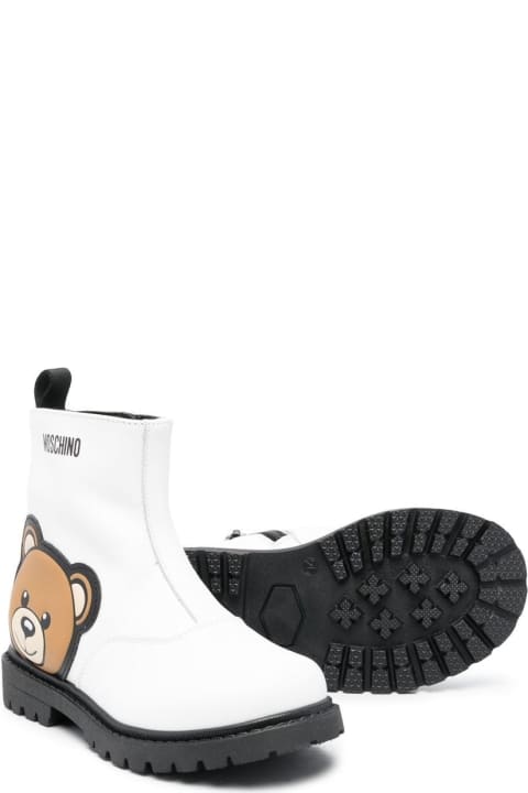 Shoes for Boys Moschino Boots With Print