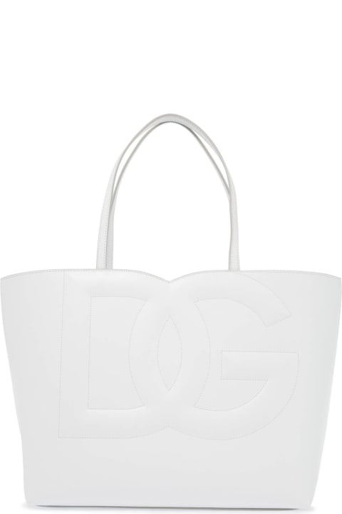 Dolce & Gabbana Totes for Women Dolce & Gabbana Dg Logo Tote Bag