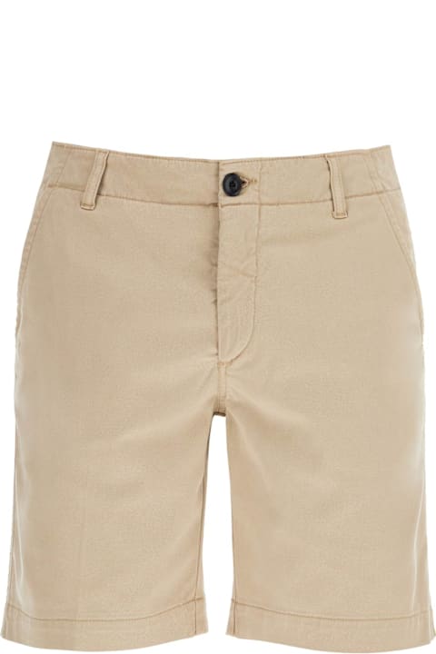 Vilebrequin Clothing for Men Vilebrequin Ponche Shorts In Tencel Gabardine