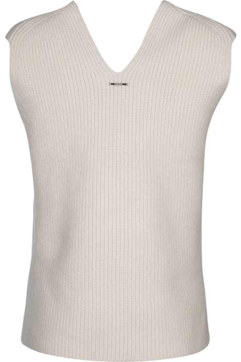 Fashion for Women Calvin Klein Recycled Wool Rib Sweater Vest