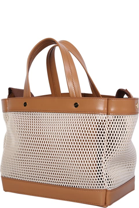 Homeware Tom Ford White And Beige Mini Shopping Bag