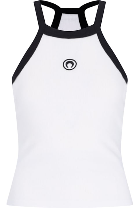 Marine Serre Topwear for Women Marine Serre Tank Top Logo