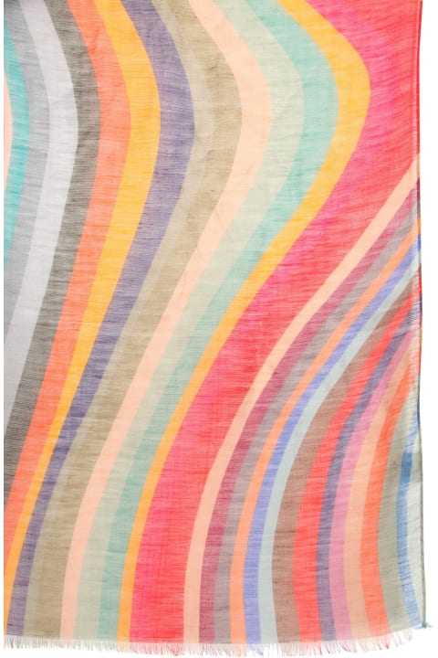 Scarves & Wraps for Women Paul Smith Swirl Print Scarf