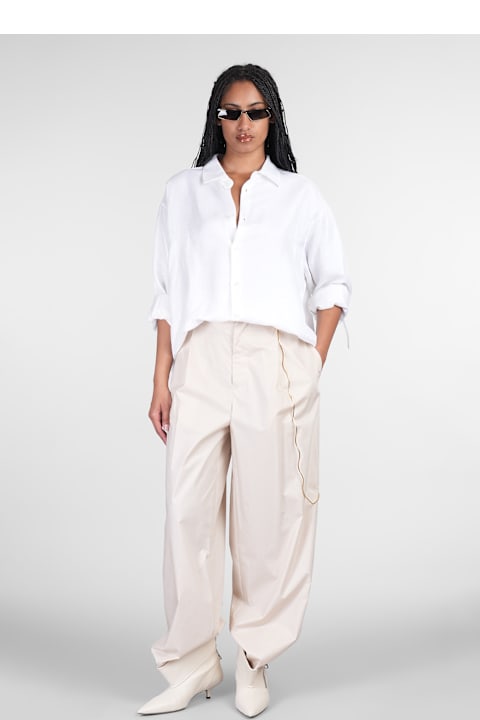 DARKPARK Clothing for Women DARKPARK Keanu Shirt In White Linen