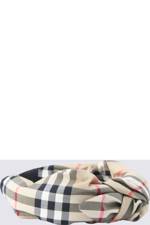 Burberry Sale for Kids Burberry Archive Beige Check Hairband