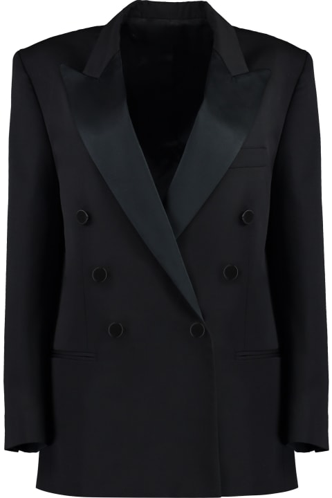 Coats & Jackets for Women Isabel Marant Peagan Double-breasted Wool Jacket