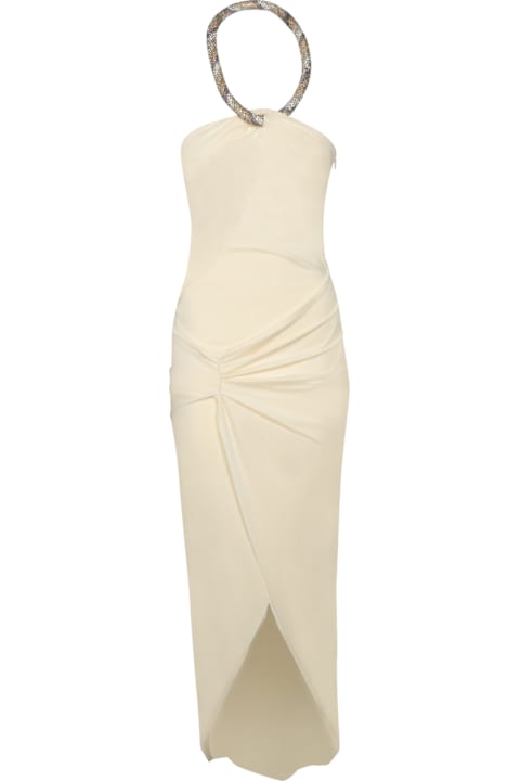 Amen Clothing for Women Amen Yellow Fluid Jersey Dress