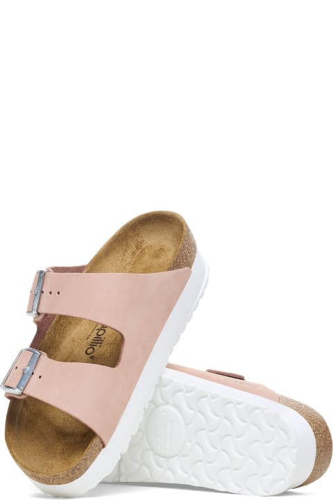 Birkenstock Sandals for Women Birkenstock Arizona Platform Soft Pink