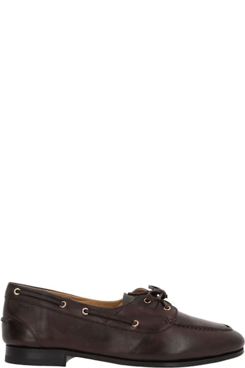 Bally Loafers & Boat Shoes for Men Bally Black Heel Derby Shoes