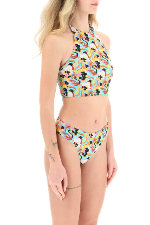 Etro Swimwear for Women Etro Multicolored Floral Bikini Set