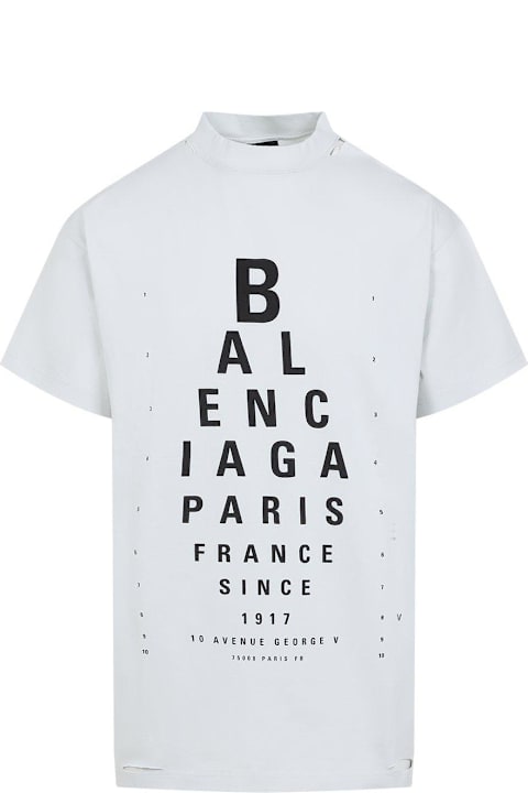 Fashion for Men Balenciaga Optical Oversized T-shirt