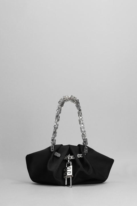 Kenny Shoulder Bag In Black Leather