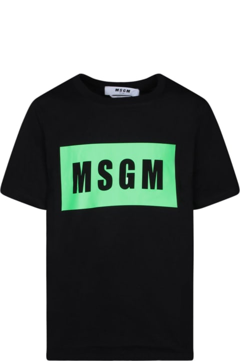 MSGM for Men MSGM Logo-printed Crewneck T-shirt