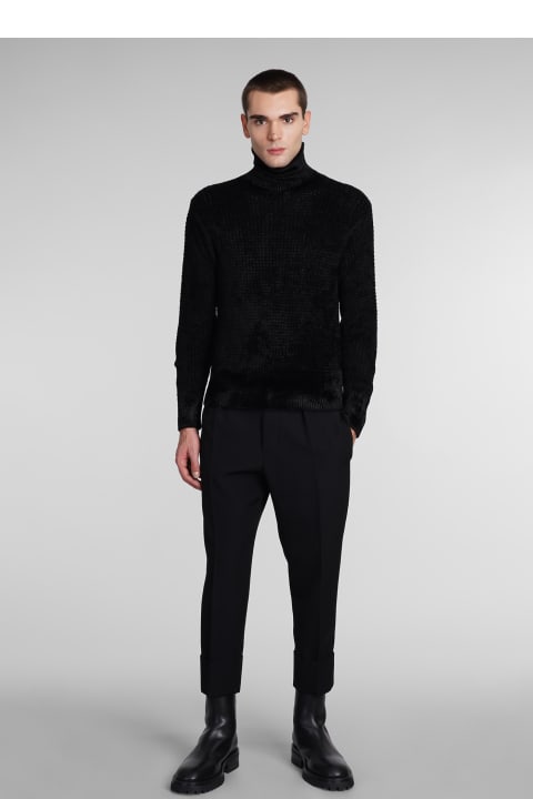 Sapio Clothing for Men Sapio N11 Knitwear In Black Viscose