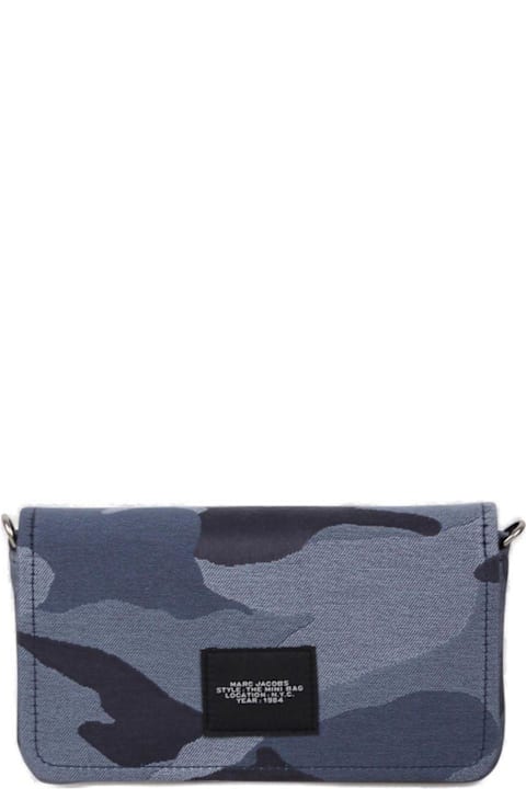 Marc Jacobs Totes for Women Marc Jacobs The Camo Jacquard Chain Mini Bag