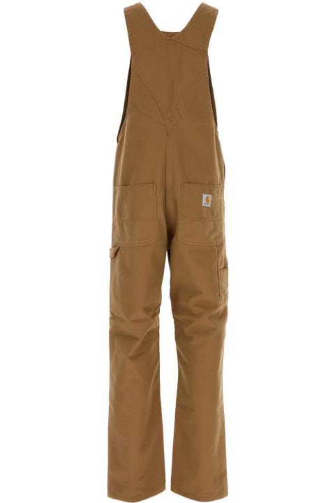 メンズ Carharttのデニム Carhartt Camel Denim Bib Overall