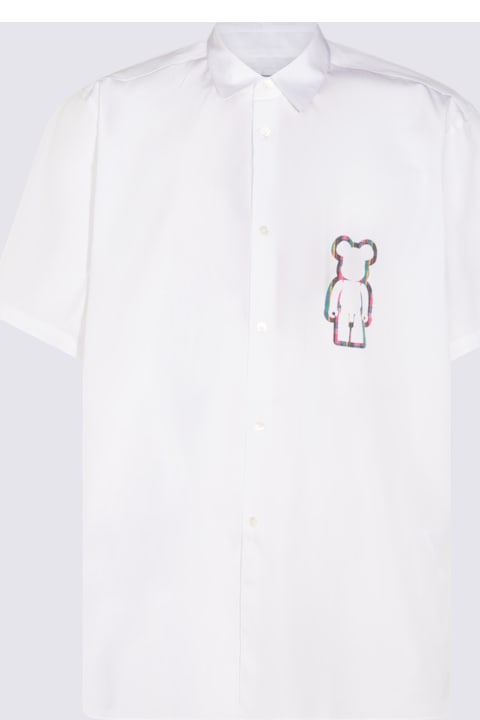 Shirts for Men Comme des Garçons White Cotton Shirt