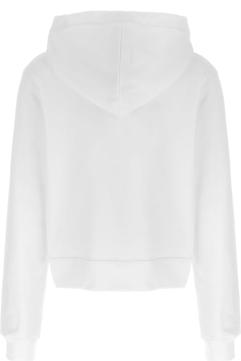 Moschino Fleeces & Tracksuits for Women Moschino 'antica Pellicceria' Cropped Hoodie